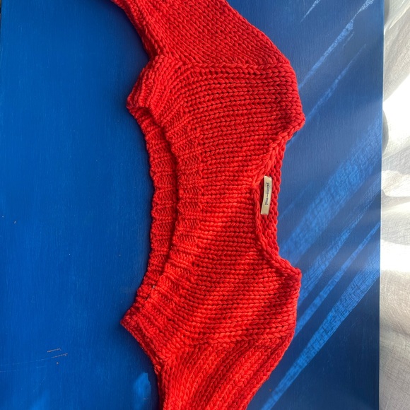 Paloma Wool - Red shrug sweater - Picture 4 of 5